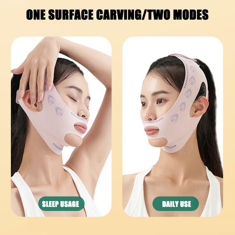 Podbródek policzek bandaż wyszczuplający V Shaper V linka do podnoszenia maska na twarz do podnoszenia zmarszczek pasek maska do spania zdrowia urody