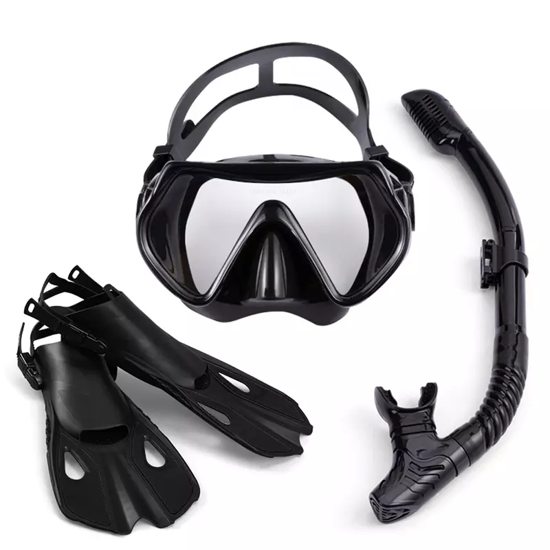 Sirip Menyelam Peralatan Snorkelling Kacamata Snorkeling Menyelam Sirip Renang Scuba Diving Set Sirip Dewasa Bawah Air