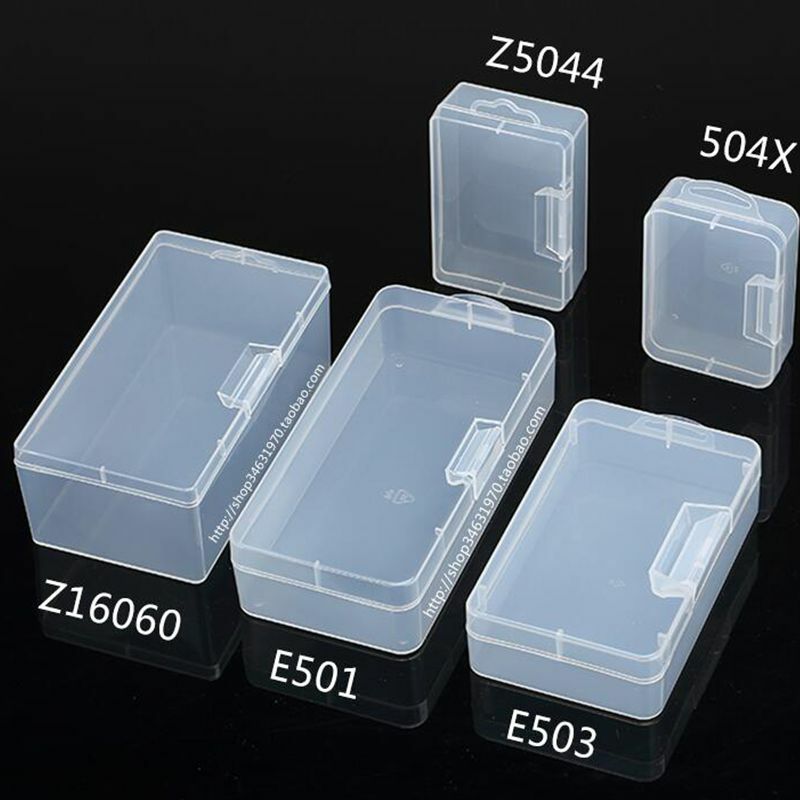 Plastic Container Box Jewelry Display Practical Toolbox for Tools Case Parts Sewing Boxe Transparent Component Screw Storage Box