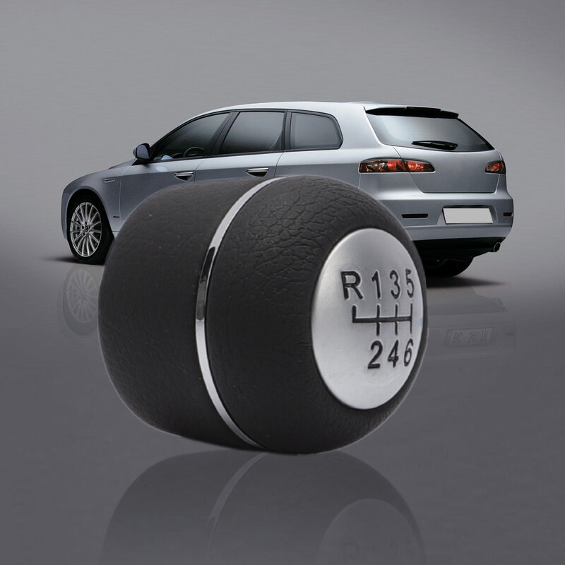 6 Speed Shifter Handball For Alfa Romeo 159 Brera Spider Sportwagon Handle Gear Shift Knob Stick