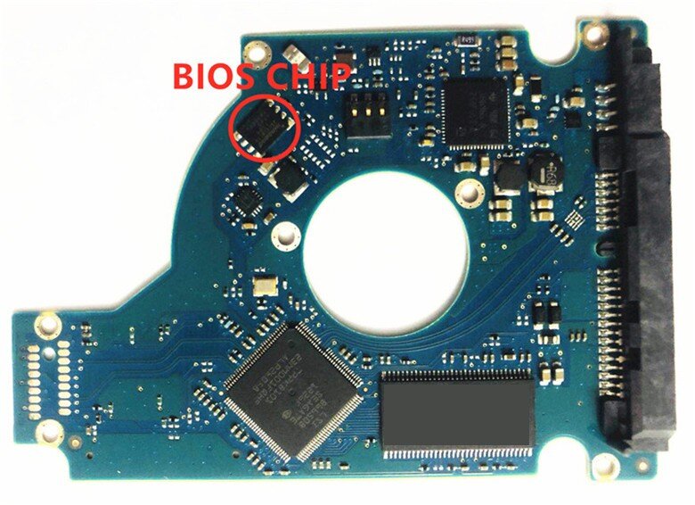 Seagate-placa de circuito para notebook, número da placa de circuito de disco rígido: 100675229 reva, 9573/sata 2.5 st9750420as