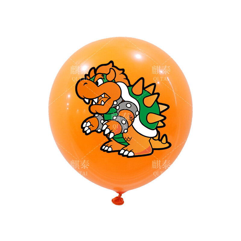 Zestaw balonów z serii Super Mary Mario Bros figurki Luigi Yoshi z motywem balon aluminiowy dekoracji prezentów dla dzieci