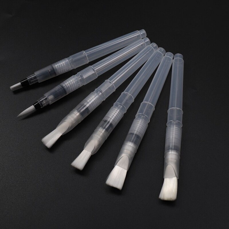 Água Cor Brush Pen Set, Canetas Aquarela para pintura marcadores, 48 pcs