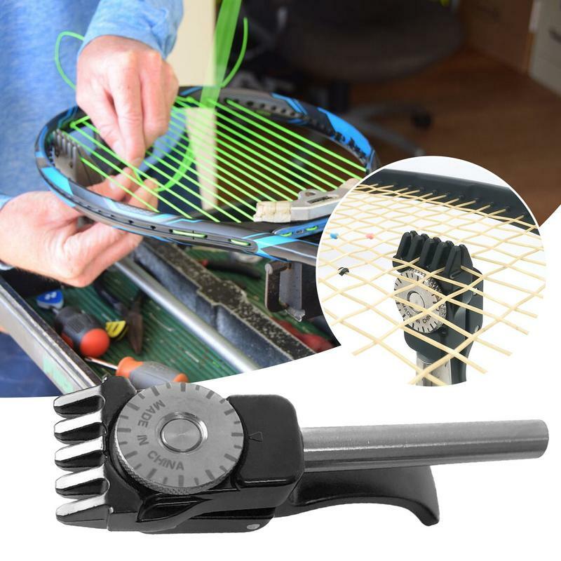 Abrazadera de enhebrado de raqueta de bádminton, Tennis Squash, Tennis Stringing Clamp, String Clamp, Flying Clamp, Tennis