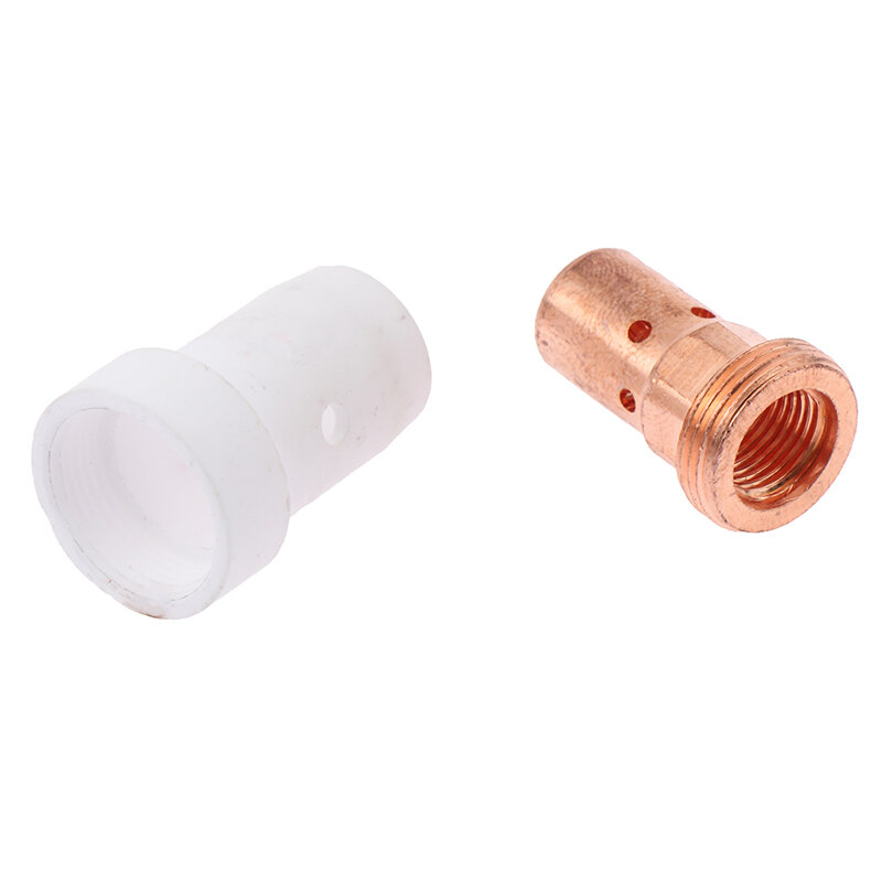 1PCS 142.0022 MB 501D Mig Torch Gun M8 Tip Holder Adapter Gas Diffuser Water Cooled 500A Brass Gold White