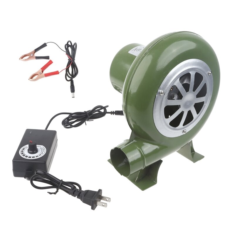 Y1UB Elektrische Blower Fan BBQ Fan 100v 220v Mini Smid Forges Blower + Clip Kabel