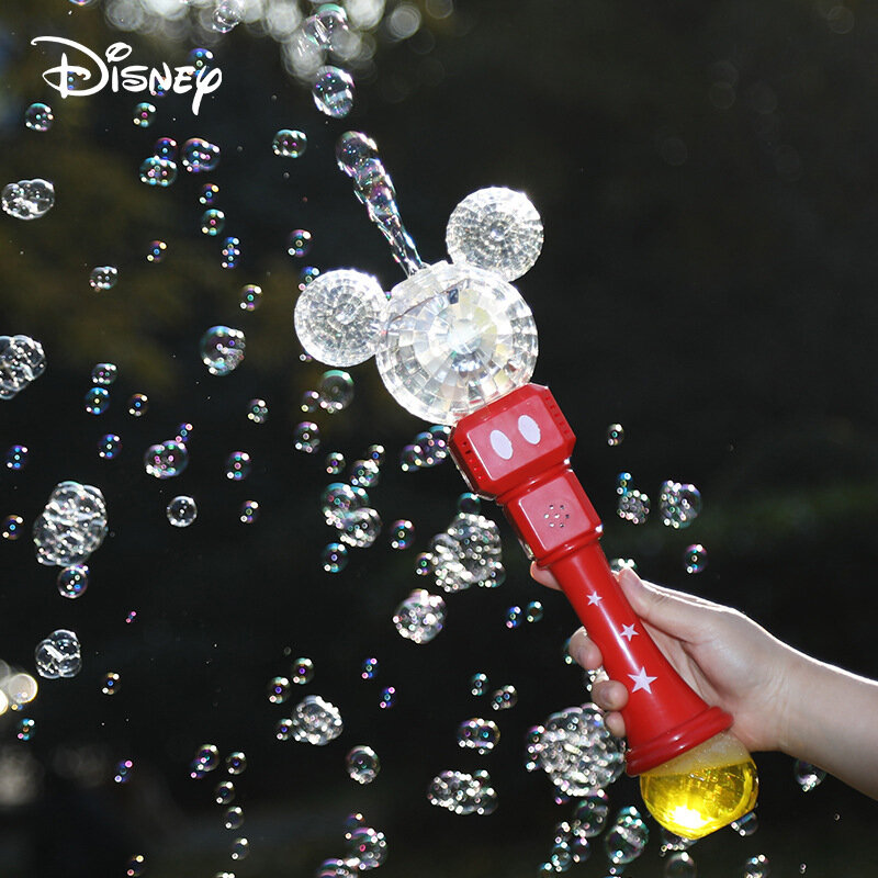 Niedliche Cartoon Maus elektrische Blase Maschine Spielzeug für Kinder führte Licht automatische Seife Bubble Stick im Freien Party Spielzeug Kinder Geschenke