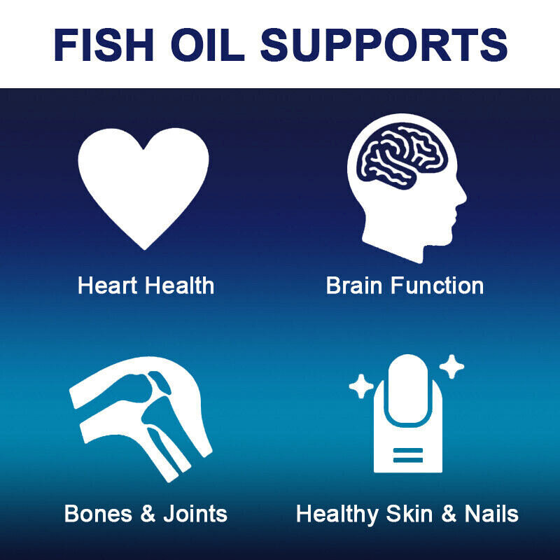 Omega-3 olio di pesce-benefici del sistema cardiovascolare, protegge l'affaticamento degli occhi, la funzione cognitiva e la capacità di apprendimento