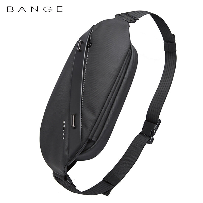 BANGE Men Chest Bag New Design Fashion Multifunction Waterproof Anti-stain Big Capacity Travel Portable Crossbody Bag Sling Bags
