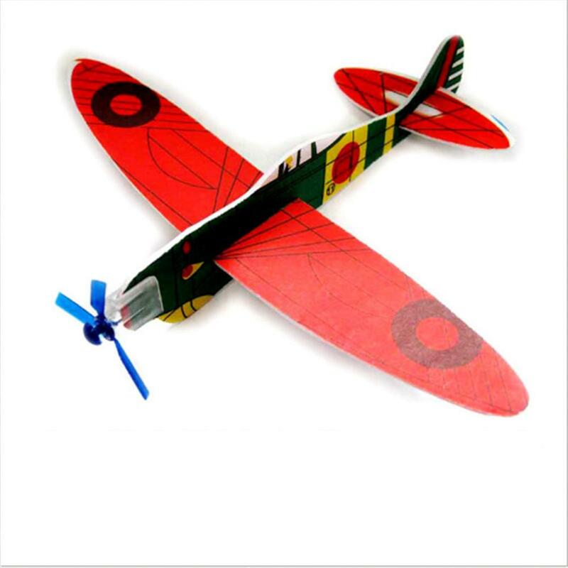Outdoor Schuim Sport Vliegtuig Model Diy Insert Puzzel Kleine Productie Assembleren Vliegtuig Speelgoed Voor Kinderen