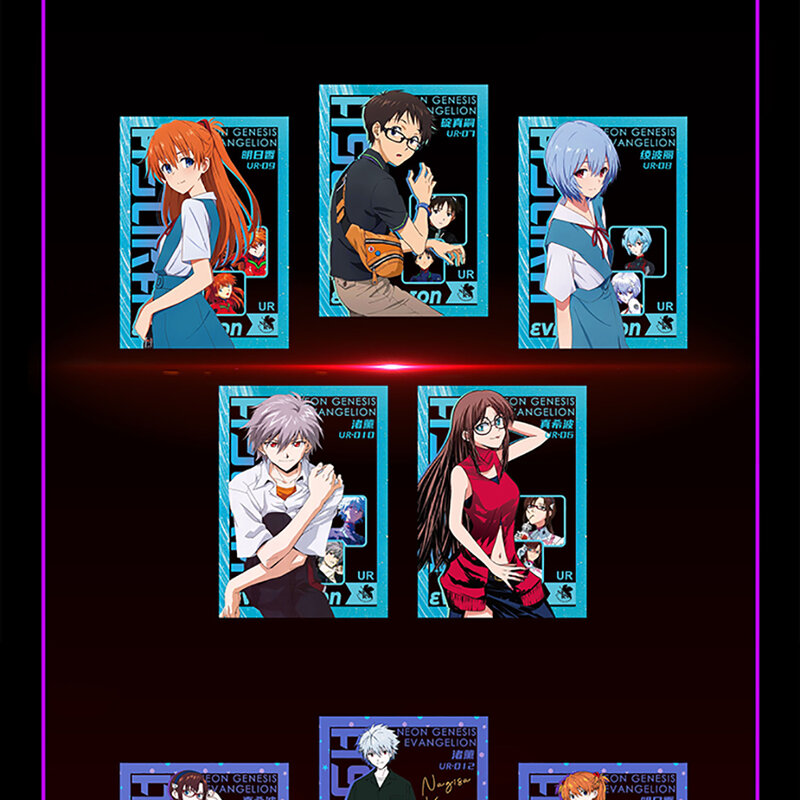 Wholesale New EVA Collection Cards New World Evangelion Part 2 Mecha Girl Hobby Game Cards Booster Box Kid Toy Gifts