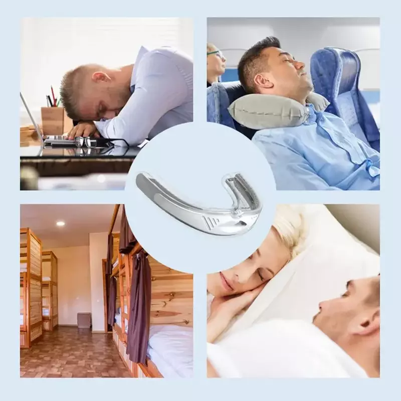 Anti-snoring Snore Braces Apnea Guard Bruxism Tray Sleeping Aid Mouthguard Health Care Sleep Snoring Better Breath Aid Night New