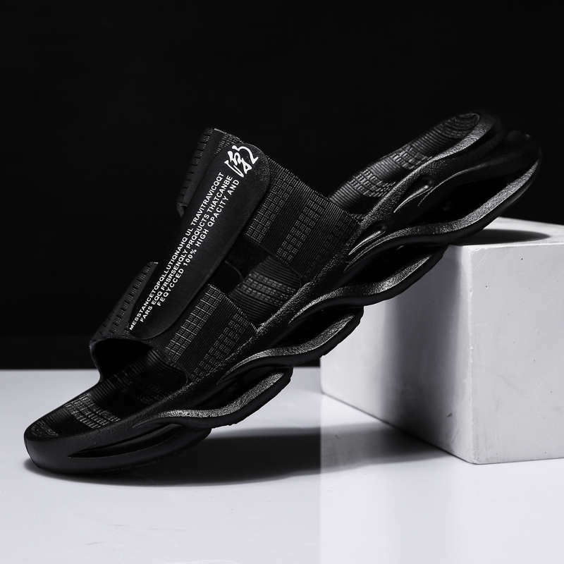 Palmowe kapcie dla mężczyzn wysoka podeszwa letnie japonki gumowe buty Chaussures dla mężczyzn marki 2022 męskie letnie klapki tenisowe