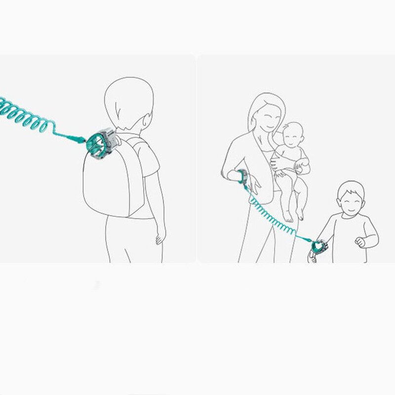 Arnês do bebê anti perdido ligação de pulso crianças ao ar livre andando faixa de cinto de mão criança pulseira de segurança correia de arnês de segurança da criança corda