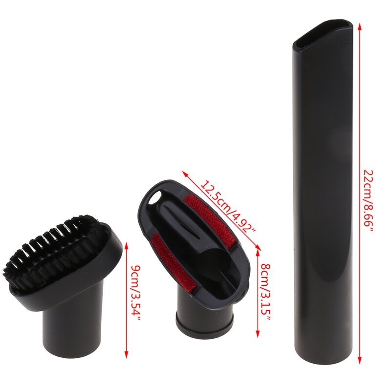 W8KC 4 In 1 Vacuum Cleaner Brush Nozzle Home Dusting Crevice Stair Tool  32mm