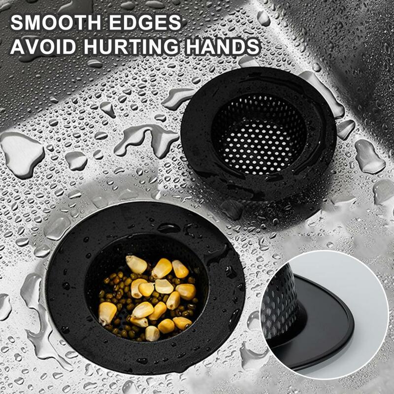 Filtro per lavello in acciaio inossidabile Set di filtri di scarico per lavello efficienti per una rapida cattura di alimenti facile installazione per la cucina per un veloce