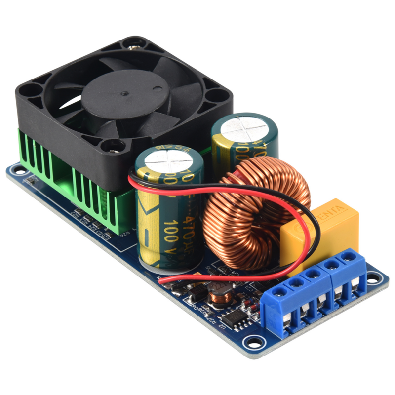 IRS2092S-Carte amplificateur de puissance numérique mono haute puissance, classe D, HIFI, 500W, 58-70V
