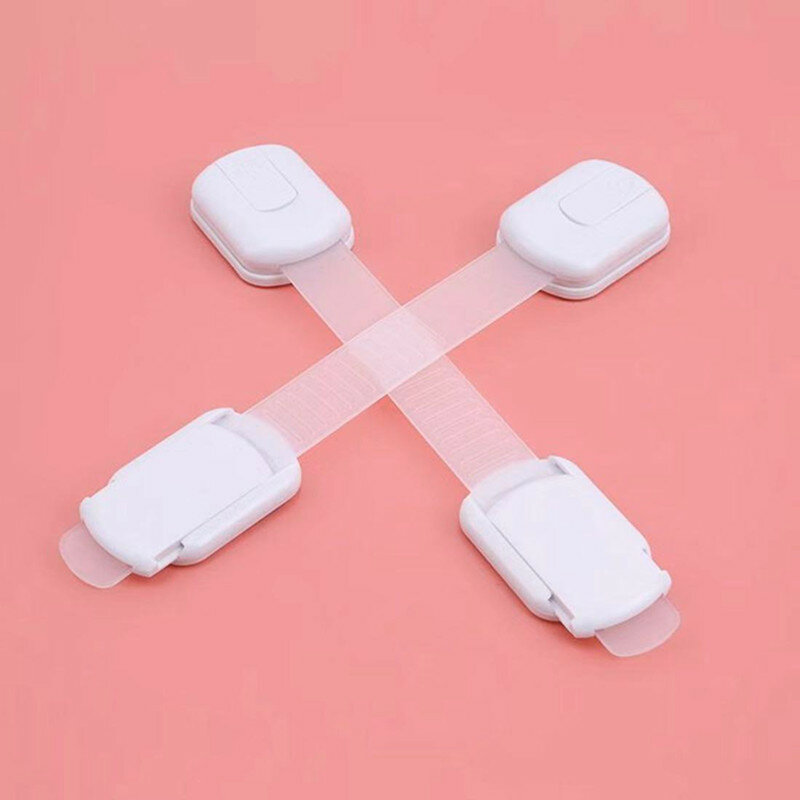 10PC Child Protection Baby Safety Plastic Child Lock Infant Security Door Stopper Castle Drawer Cabinet Toilet Safety Lock