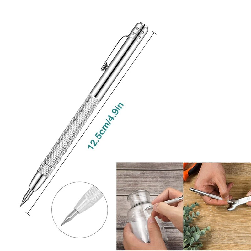 4 Pieces Scriber Marking Tools, Metal Marking Tool Engraving Pen With Powerful Magnet Head, For Engraving And Marking