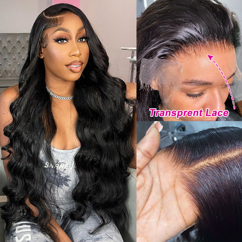 13x6 13x4 Glueless Preplucked Wig Human Hair Ready To Wear Hd Body Wave Lace Front Wig For Women 40 Inch Brazilian Wigs On Sale