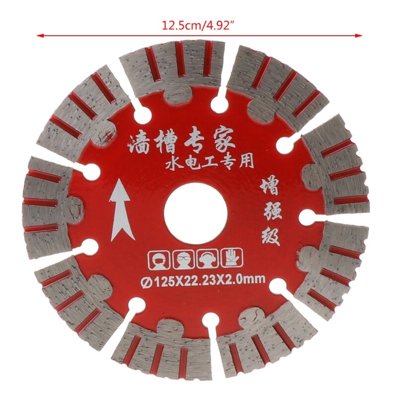 125mm Saw Dry Cut Disc Super Thin for Marble Concrete Porcelain Tile Grani