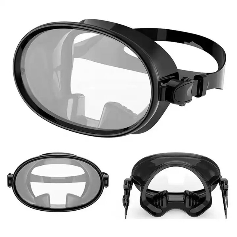 HD pole widzenia gogle do nurkowania wodoodporne antymgielne antywybuchowe silikonowe gogle Retro Free maski do nurkowania trwałe