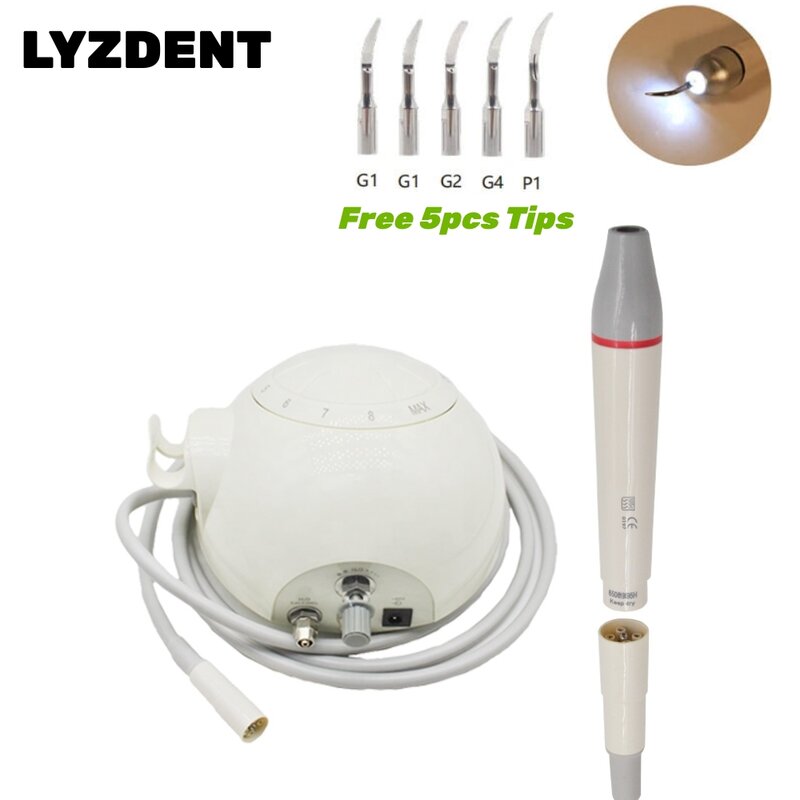 Dentistry Ultra Dental Ultrasonic Escariadoro Have Removable LED Light Handpiece for Tooth Scaling Tools Customs Free Products