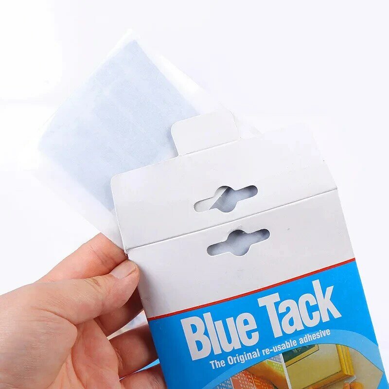 50/75G Blauwe Tack Herbruikbare Zelfklevende Stopverf Kleverige Tack Niet-Giftige Verwijderbare Muur Veilig Tack Stopverf Voor Poster Fotolijsten Feest
