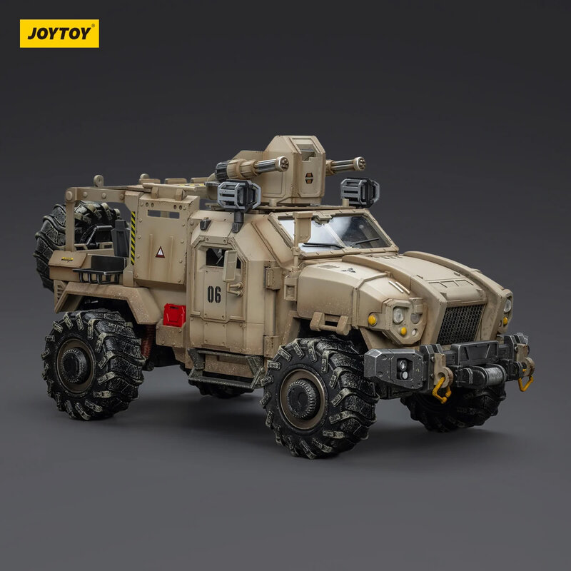 JOYTOY Action Figures  Anime  41cm Assault Armored Car  1/18Ratio Collection Science fiction Military Affairs Model Toys