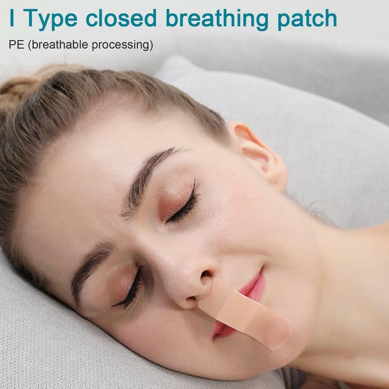 แถบแปะปากรูปตัว X สำหรับเด็กสำหรับการนอนหลับหายใจทางจมูกอ่อนโยนช่วยลดอาการกรนขั้นสูงสำหรับการนอนหลับตอนกลางคืน