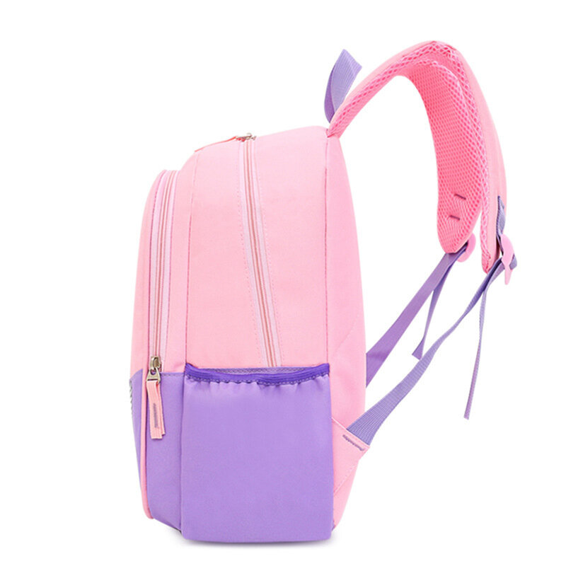 Mochila escolar para niños y niñas, mochila con nombre personalizado, bonito unicornio, ideal para viajes al aire libre, novedad
