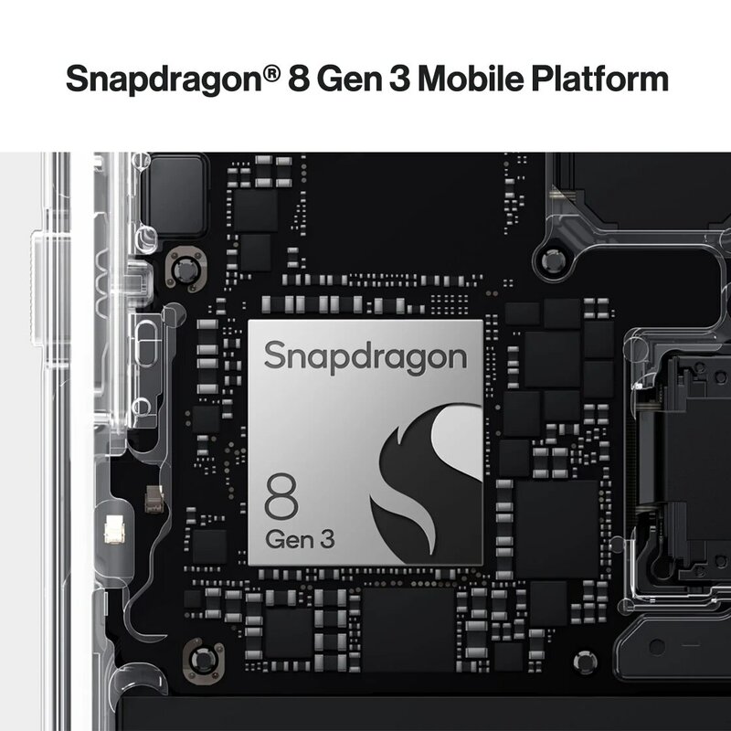 OnePlus 12-Teléfono Móvil Inteligente versión Global, smartphone de 16GB y 512GB, Snapdragon 8 Gen 3, cámara Hasselblad 2K, pantalla de 120Hz, carga SUPERVOOC de 100W