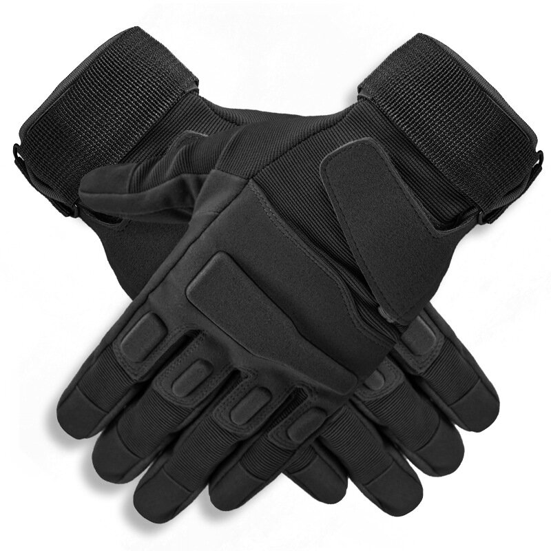 Тактические перчатки с закрытыми пальцами, для спорта на открытом воздухе, для велосипеда, для пейнтбола, стрельбы, страйкбола, велосипедные полуперчатки