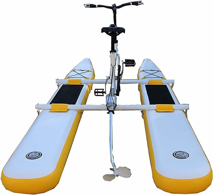 Caiaques turísticos infláveis personalizados, pedal do mar, barco de bicicleta, bicicleta Sup-Water para entretenimento aquático