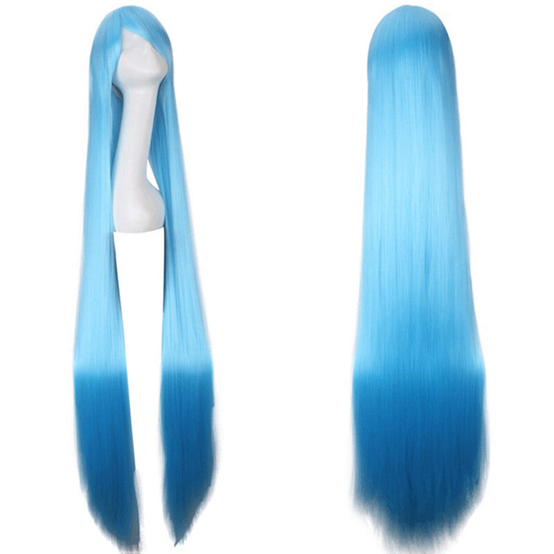 Long Straight Heat Resistant Synthetic Hair Wig Women Universal Cartoon Cosplay Wig Anime Costume Party Wigs