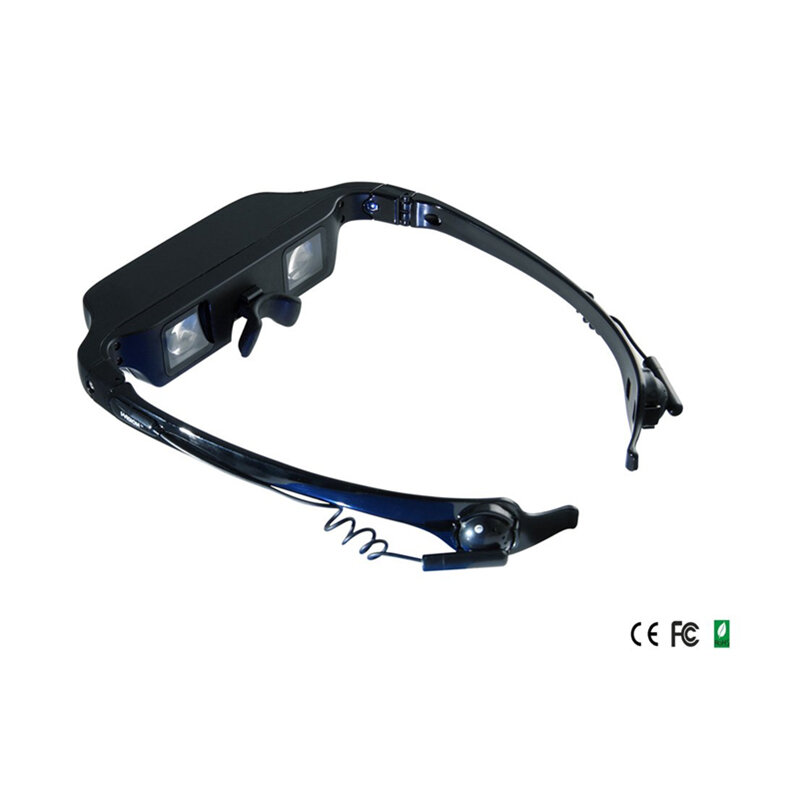 VGA(640X480) FPV Video Goggles Smart Google Eye Glasses with Memory Card AV in