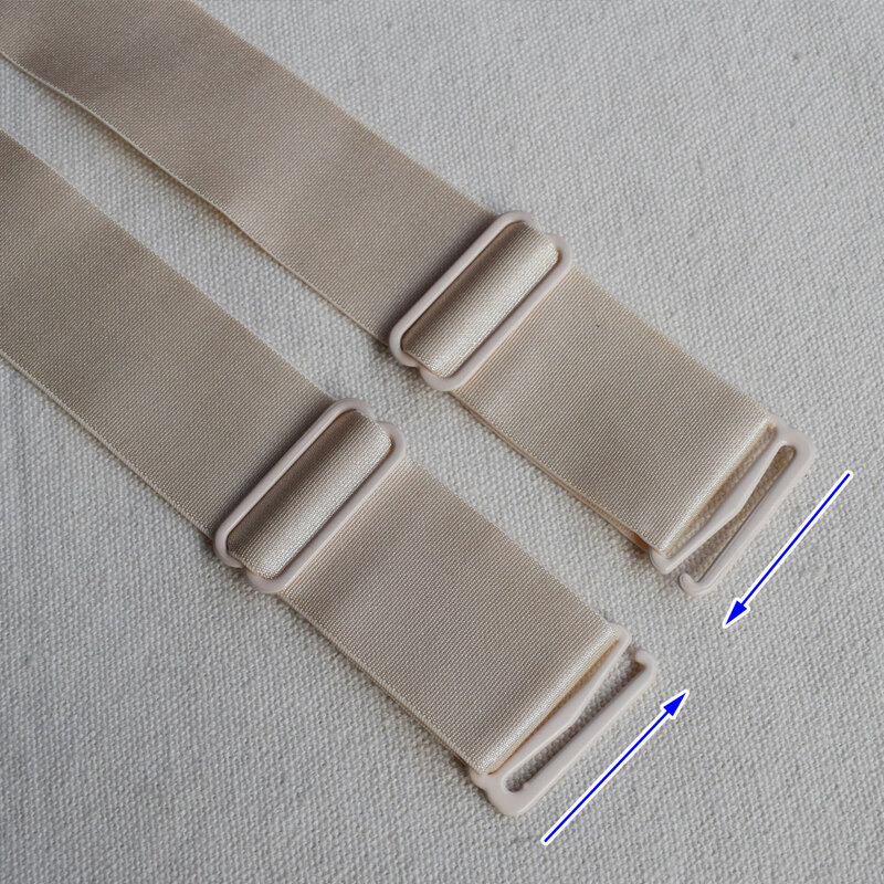 Alças removíveis ajustáveis do sutiã do ombro para senhoras, multi cor, elástico, substituição, acessórios da lingerie, 30mm, 3cm largura