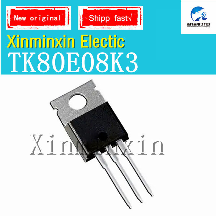 1PCS/LOT TK80E08K3 K80E08K3 TO220 IC Chip 100% New  Original In Stock