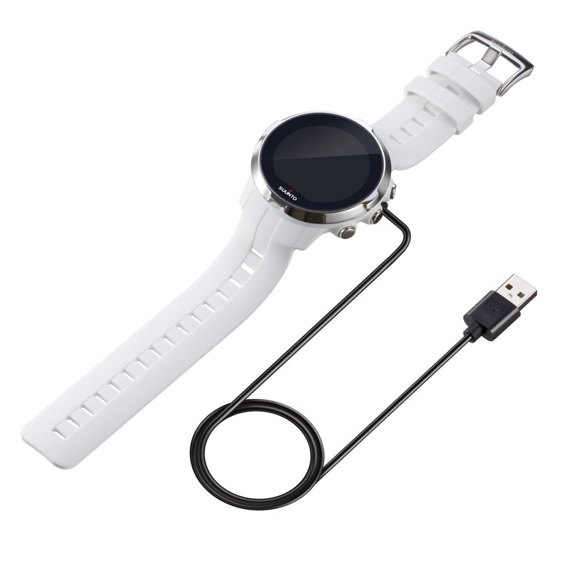 Suunto Spartan Sport Wrist HR Carregador Ultra, Cabo de carregamento USB, Berço para relógio inteligente, Suunto 9 Baro D5