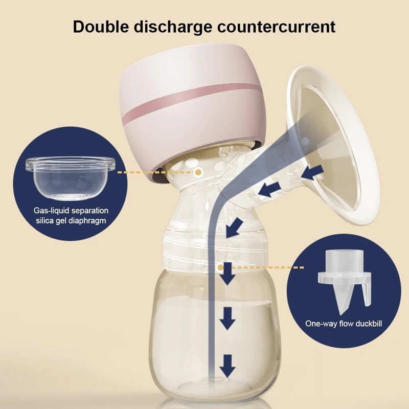 電気およびUSB搾乳器,母乳ボトル,BPAフリー,強力なシリコンマタニティアクセサリー