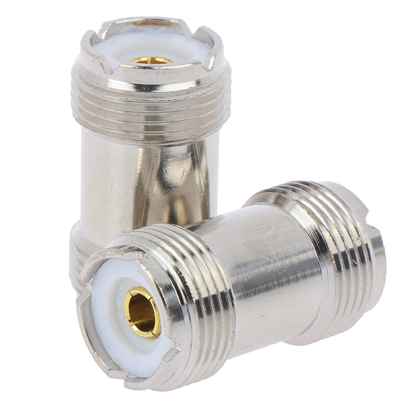 SO-239 UHF Female to Female RF Coax Cable Adapter Connector for PL-259 UHF Male