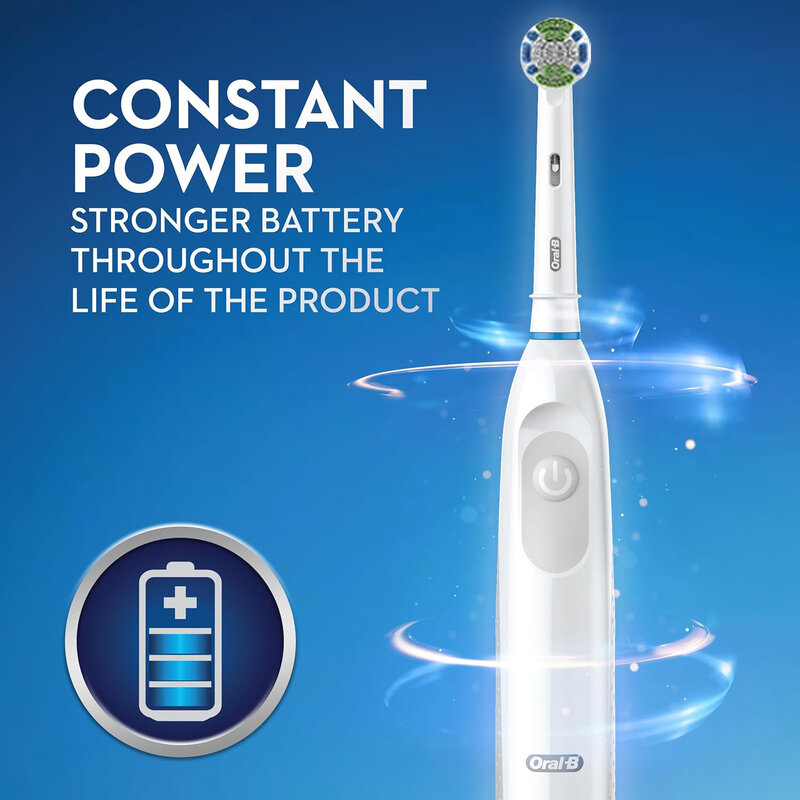 Spazzolino elettrico orale B 5010 Advance Power spazzolino da denti denti puliti di precisione rimuovi placca con testine di ricambio Extra
