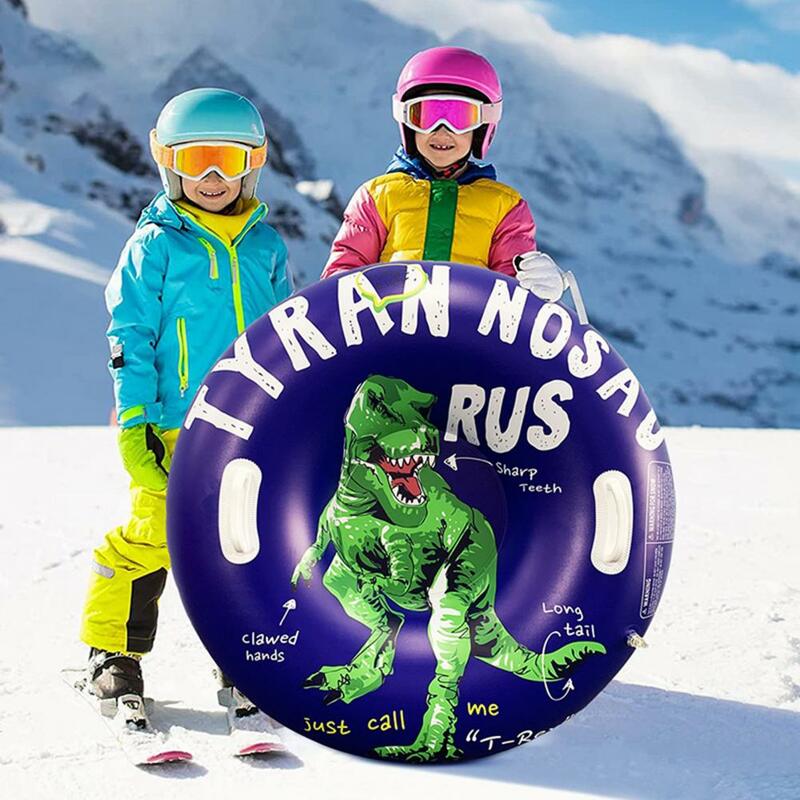 ท่อสกีสวมใส่ Inflatable หัวฉีดลมออกแบบฤดูหนาวเล่นสกีกลางแจ้งเลื่อนสำหรับกลางแจ้ง