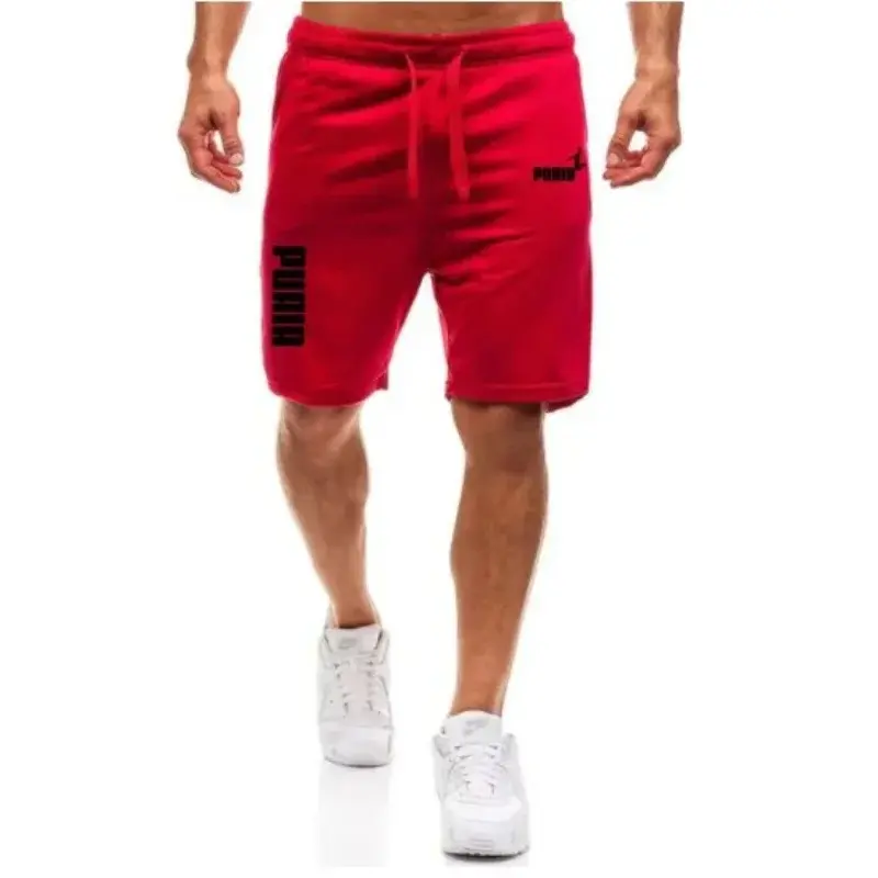 2024 Summer New Drawstring Shorts Men Casual Jogger Sweathshorts Workout Gym High Quality Shorts DK23