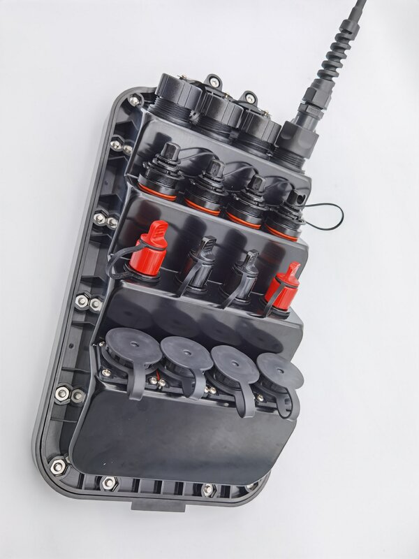 Wasserdichtes ip67 4/8/12/16 port multi port service terminal geeignet für h mini sc fullax adapter mst box