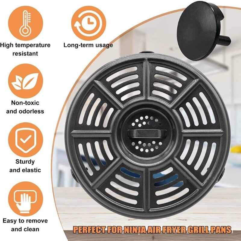 Para Instants-Vortex Air Fryer Grill Plate parachoques protector de esquina resistente a los arañazos nuevo Dropship