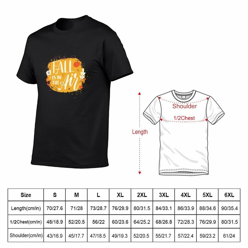 Fall is in the air seasonal autumn it's fall Y'all T-Shirt summer top hippie clothes oversized mens graphic t-shirts