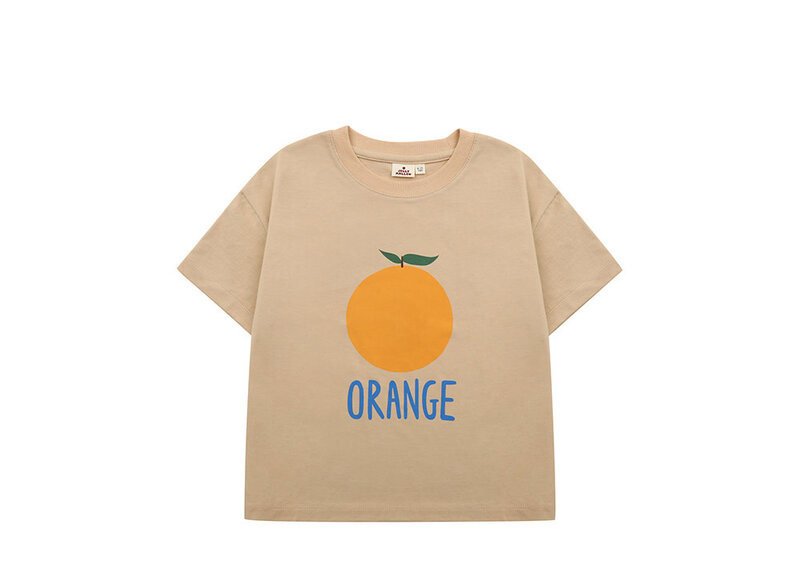 Camisetas coreanas JM para niños, Conjunto de camiseta de manga corta y pantalones cortos estampados, ropa informal de verano, 2024