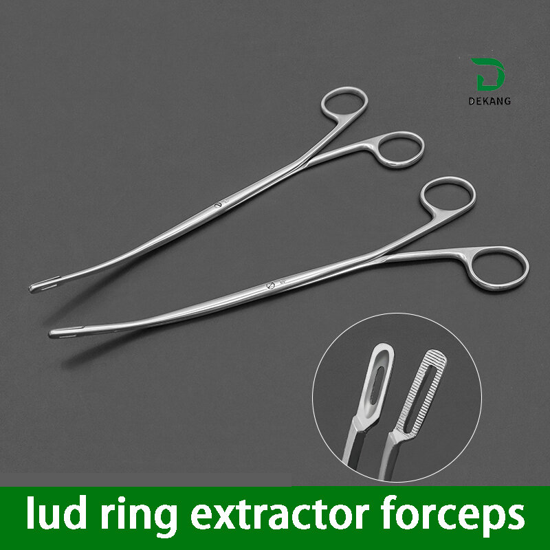Pinze per la rimozione dell'anello in acciaio inossidabile pinze per il posizionamento Iud del dente trasversale del gomito