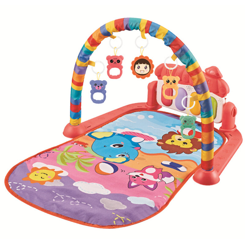 Детский игровой коврик, развивающий коврик для игр с пианино, детский музыкальный игровой коврик для раннего развития, игровой коврик для п...